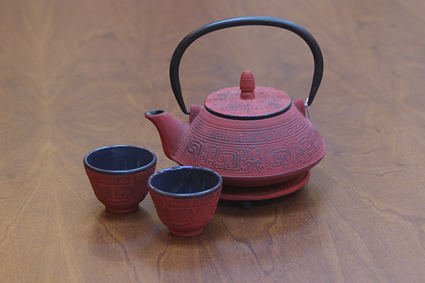 Чайный набор Пекинская осень из чугуна