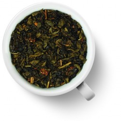 Чай зеленый Земляника со сливками 100 гр