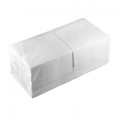 Салфетки Белые 33*33 двухслойные упаковка 200шт