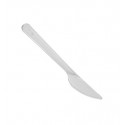 Нож пластиковый прозрачный 18 см (ПРЕМИУМ) 50шт