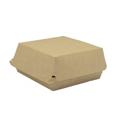 коробка для бургера 110/110/60 "крафт" (ecoburger м)