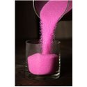 Воск в гранулах розовый фламинго для насыпной свечи 1 кг и 10 фитилей